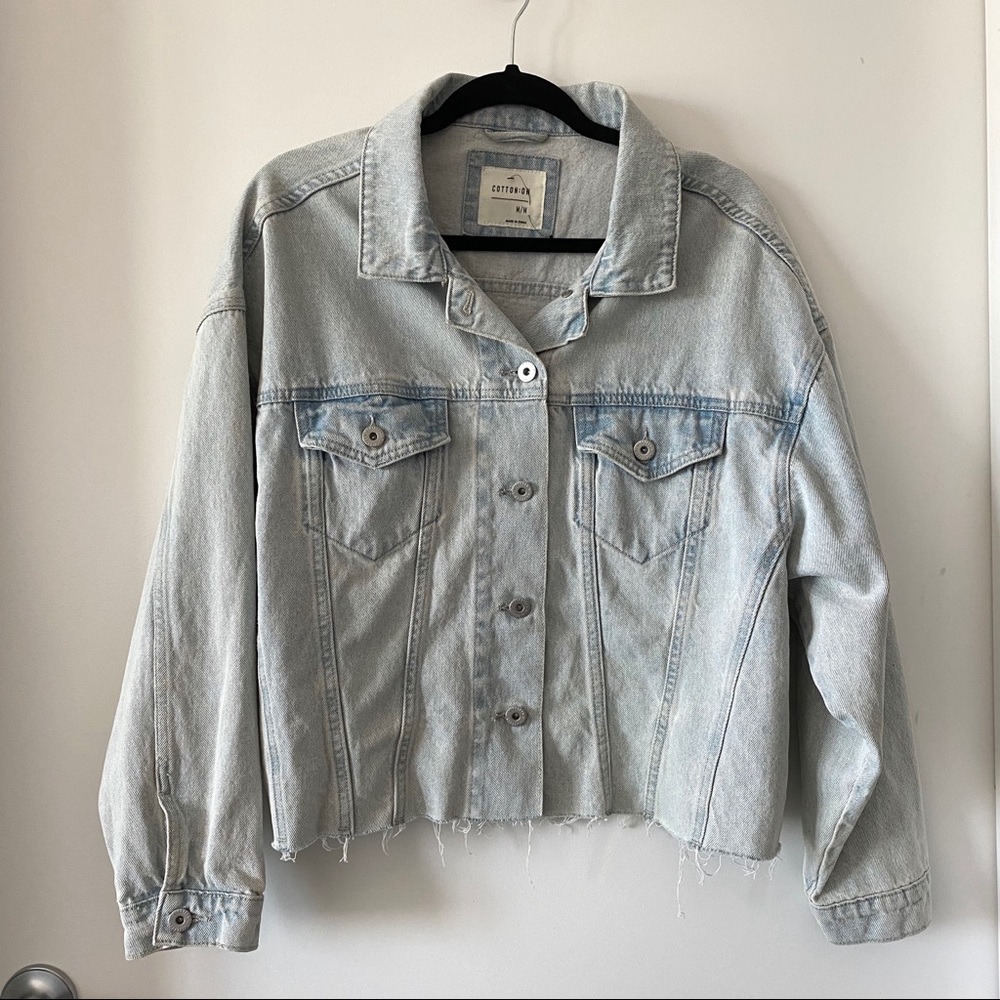 Cotton On cropped denim jacket